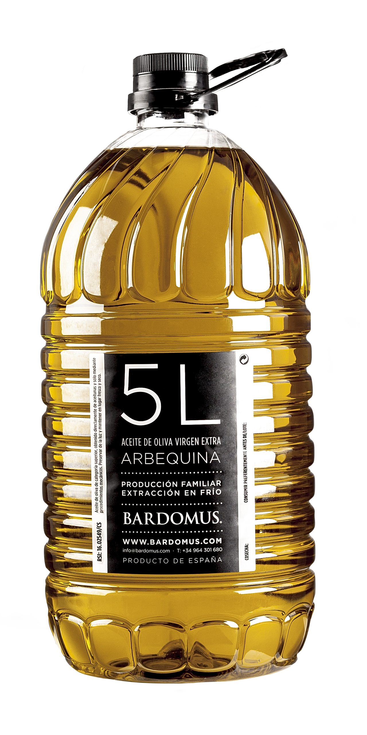 GARRAFA PLASTICO 5L bardomus