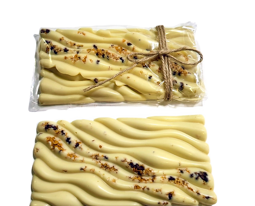 chooclate blanco y mango