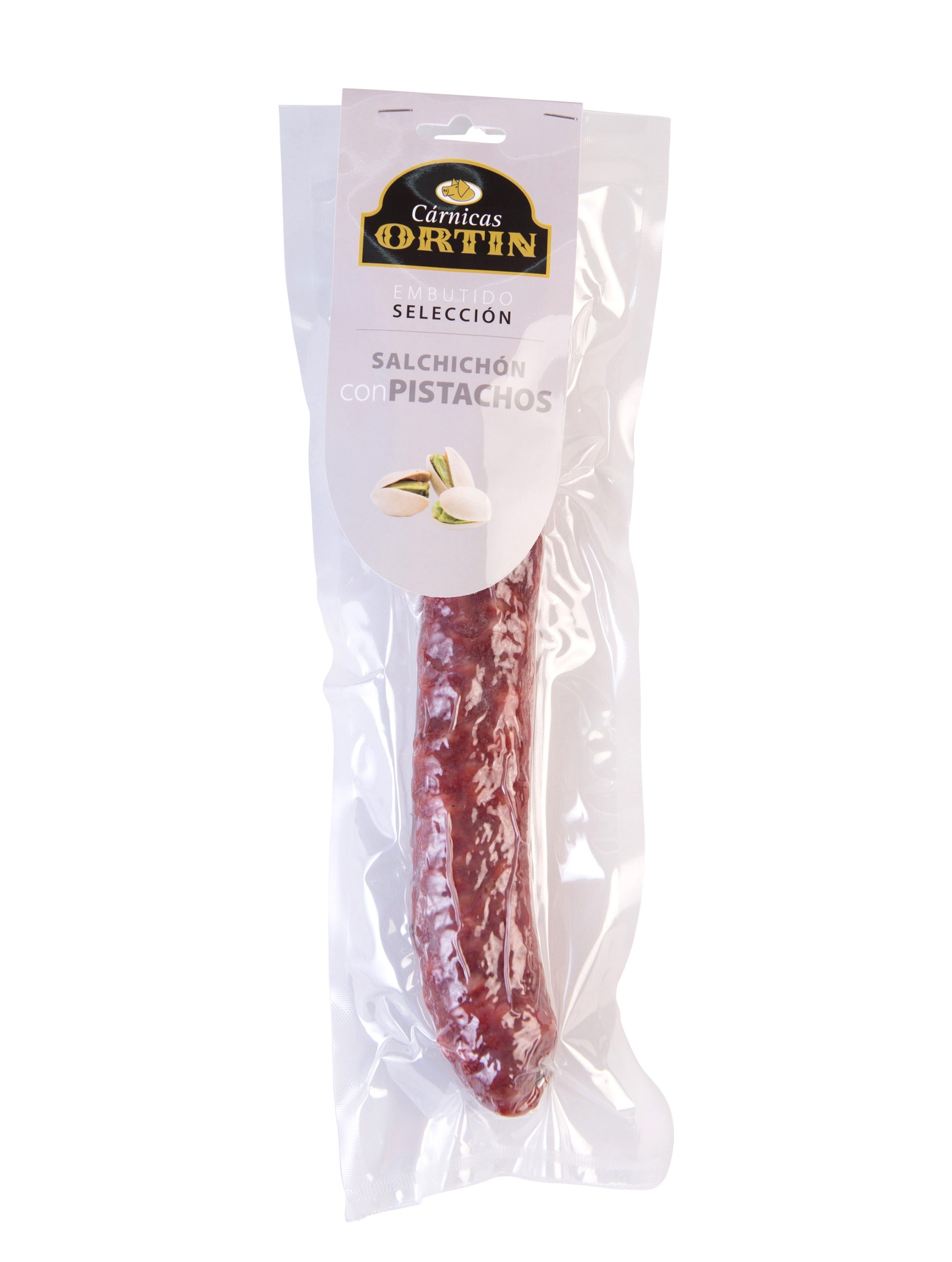 Salchichon con pistachos